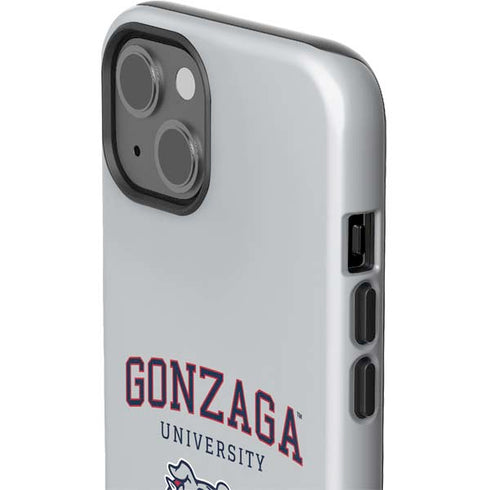 Gonzaga University Collegiate Text iPhone 15 Impact Case